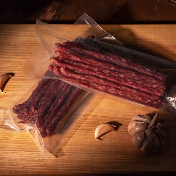 DOVANA Kiaulienos Čili šiaudeliai 100gr